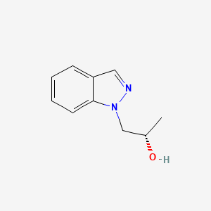 (S)-2-indazol-1-yl-1-methyl-ethanol