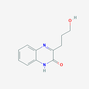3-(3-Hydroxy propyl) 1,2-dihydro 2-oxo quinoxaline