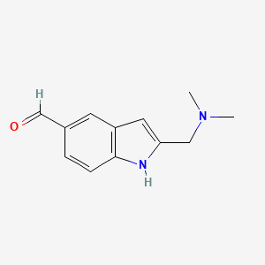 2-dimethylaminomethyl-1H-indole-5-carbaldehyde