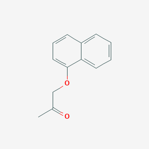 molecular formula C13H12O2 B083091 1-Naphthyloxyacetone CAS No. 13917-61-8