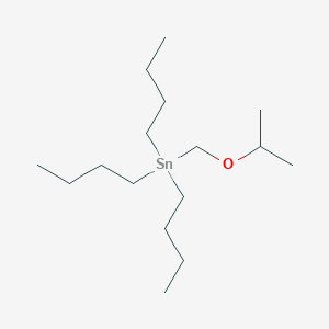 molecular formula C16H36OSn B8309164 Tributyl (isopropoxymethyl)tin 