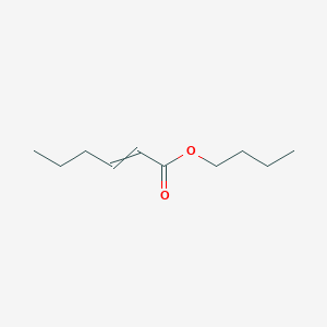 molecular formula C10H18O2 B083093 Butyl hex-2-enoate CAS No. 13416-74-5