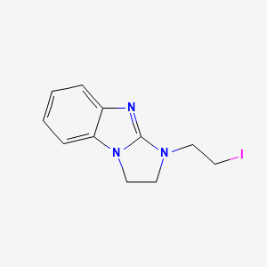 1-N-(2-Iodoethyl)-2,3-dihydro-1H-imidazo[1,2-a]benzimidazole