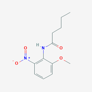 N-(2-Methoxy-6-nitrophenyl)valeroamide