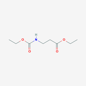 molecular formula C8H15NO4 B8309831 Ethyl 3-[(ethoxycarbonyl)amino]propanoate 