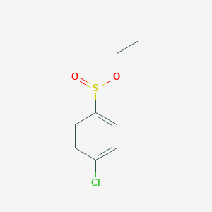 molecular formula C8H9ClO2S B083101 Ethyl 4-chlorobenzenesulfinate CAS No. 13165-81-6