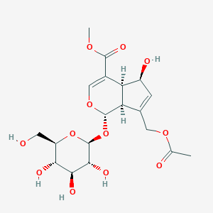 molecular formula C19H26O12 B083107 Daphylloside CAS No. 14260-99-2