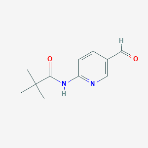 N-(5-formyl-pyridin-2-yl)-2,2-dimethyl-propionamide