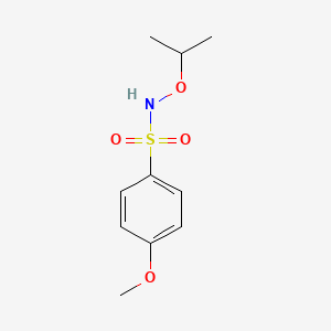 N-(isopropoxy)-4-methoxy-1-benzenesulfonamide