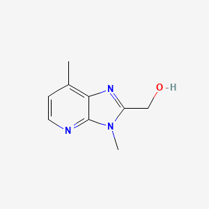 3,7-Dimethyl-2-hydroxymethylimidazo[4,5-b]pyridine