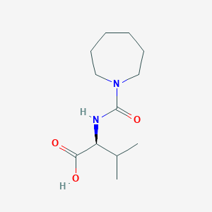 (s)-2-[(Azepane-1-carbonyl)-amino]-3-methyl-butanoic acid