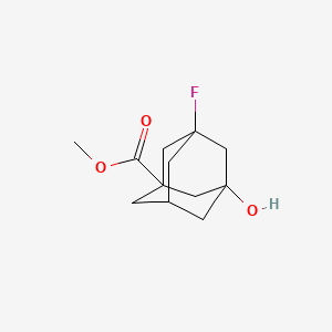 Methyl-3-fluoro-5-hydroxyadamantane-1-carboxylate