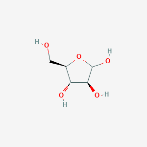 molecular formula C5H10O5 B083111 D-arabinofuranose CAS No. 13221-22-2