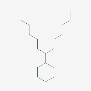 molecular formula C19H38 B083114 7-Cyclohexyltridecane CAS No. 13151-92-3