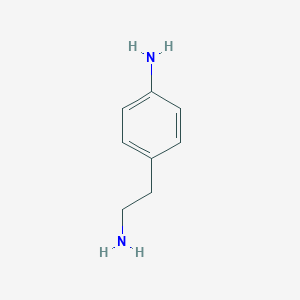 molecular formula C8H12N2 B083115 2-(4-氨基苯基)乙胺 CAS No. 13472-00-9