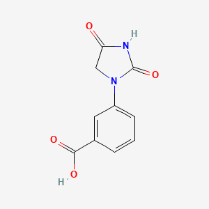 3-(2,4-Dioxo-imidazolidin-1-yl)-benzoic acid