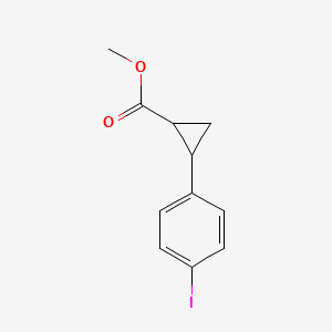 Methyl 2-(4-iodophenyl)cyclopropanecarboxylate