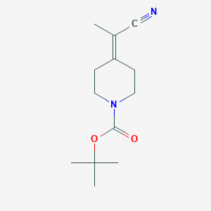 tert-Butyl 4-(1-cyanoethylidene)piperidine-1-carboxylate
