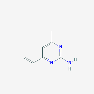 2-Amino-4-ethenyl-6-methylpyrimidine
