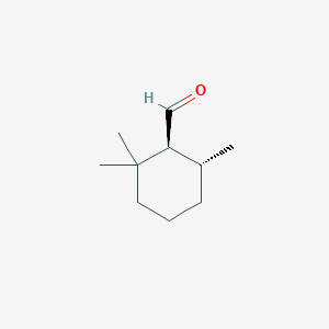 (1S,6R)-2,2,6-trimethylcyclohexanecarbaldehyde