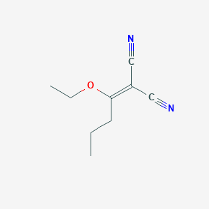 2-(1-Ethoxybutylidene)propanedinitrile