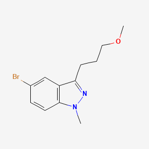 5-Bromo-3-(3-methoxypropyl)-1-methyl-1H-indazole