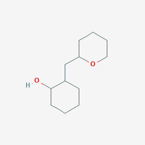 2-[(tetrahydro-2H-pyran-2-yl)methyl]cyclohexanol