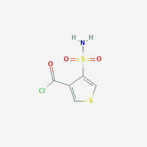 4-(Aminosulfonyl)-3-thiophenecarbonyl chloride