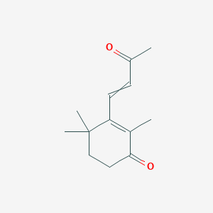 3-(3-Oxobut-1-enyl)-2,4,4-trimethylcyclohex-2-en-1-one