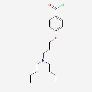4-(3-Dibutylaminopropoxyl)benzoyl chloride