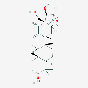 molecular formula C30H48O4 B008312 Jegosapogenol B CAS No. 19882-11-2