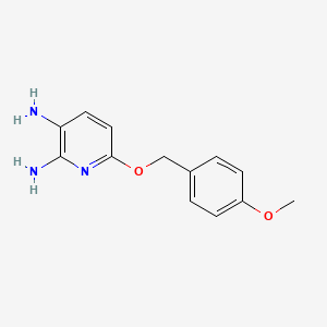 6-({[4-(Methyloxy)phenyl]methyl}oxy)-2,3-pyridinediamine