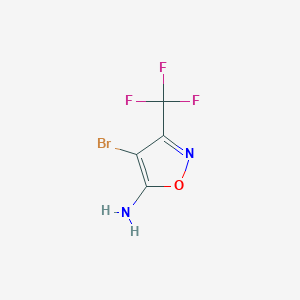 3-Trifluoromethyl-4-bromo-5-aminoisoxazole
