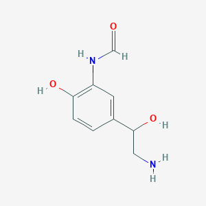 N-[5-(2-amino-1-hydroxyethyl)-2-hydroxyphenyl]formamide