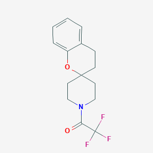1'-Trifluoroacetyl-3,4-dihydrospiro[benzopyran-2,4'-piperidine]