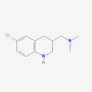 6-Chloro-3-(N,N-dimethylamino)methyl-1,2,3,4-tetrahydroquinoline