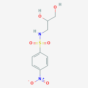 1-N-(2,3-dihydroxypropyl)-4-nitrobenzenesulfonamide