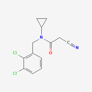 2-Cyano-N-cyclopropyl-N-(2,3-dichloro-benzyl)-acetamide