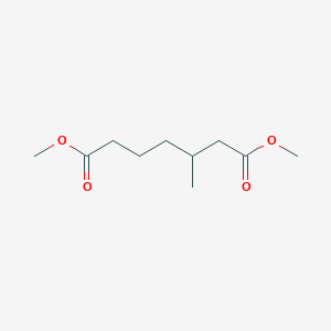 molecular formula C10H18O4 B083126 Dimethyl 3-methylheptanedioate CAS No. 14226-72-3