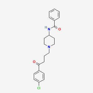 1-[3-(4-Chlorobenzoyl)propyl]-4-benzamidopiperidine