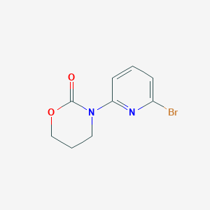 3-(6-Bromopyridin-2-yl)-1,3-oxazinan-2-one