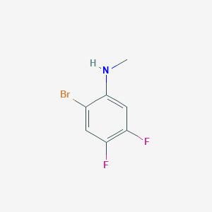 2-bromo-4,5-difluoro-N-methylaniline