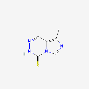 8-methylimidazo[1,5-d]-as-triazine-4(3H)-thione