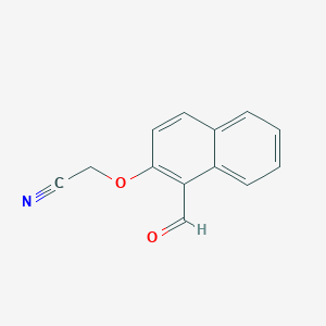 [(1-Formyl-2-naphthyl)oxy]acetonitrile