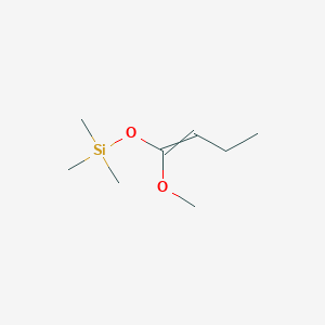 [(1-Methoxybut-1-en-1-yl)oxy](trimethyl)silane