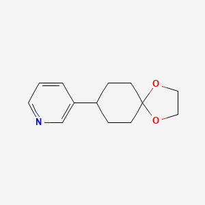 4-(3-Pyridyl)cyclohexanone ethylene acetal