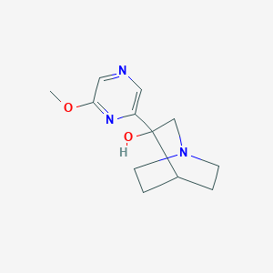 3-[2-(6-Methoxypyrazin)yl]-1-azabicyclo [2.2.2]octan-3-ol
