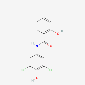 3',5'-Dichloro-2,4'-dihydroxy-4-methylbenzanilide
