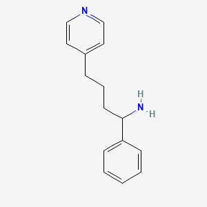 1-Phenyl-4-(pyridin-4-yl)butylamine