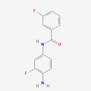 N-(4-amino-3-fluorophenyl)-3-fluorobenzamide